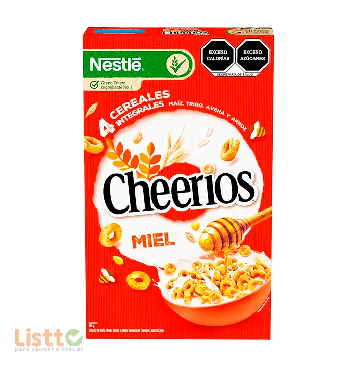 Cereal Nestlé Cheerios Miel 480 gr.