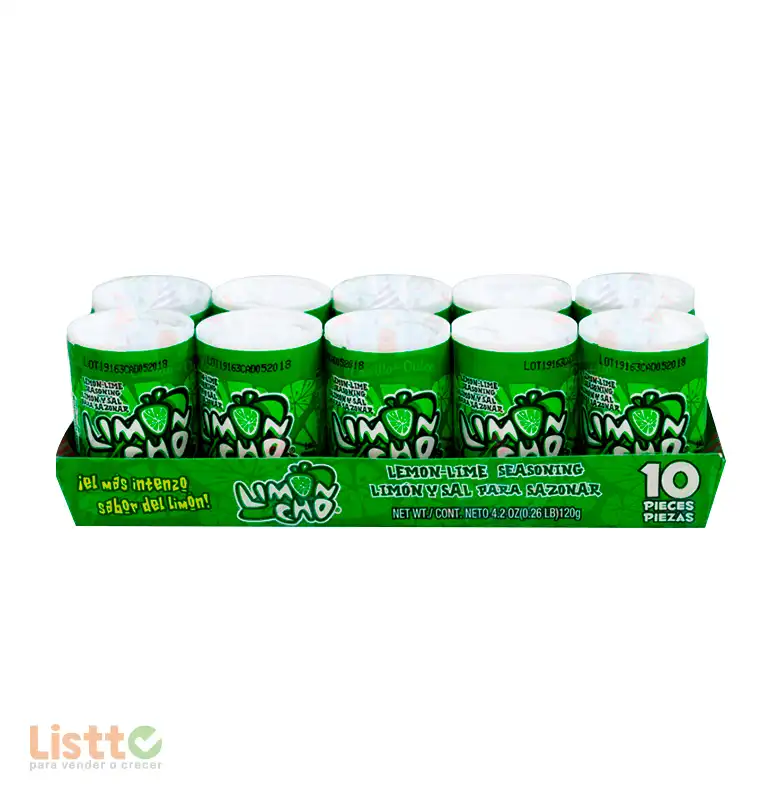 Dulce Zumba Pica Limoncho Polvo 10 Pz.