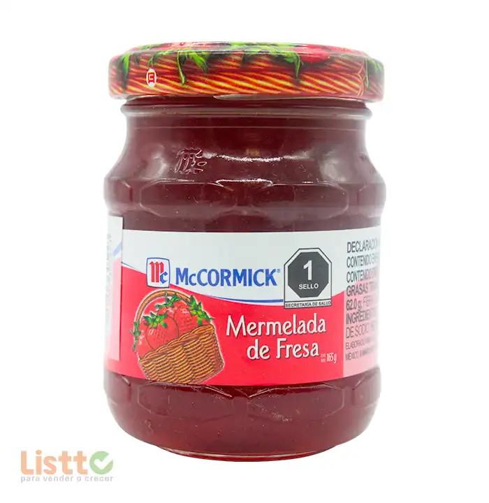 Mermelada Fresa Mc Cormick 165 gr.