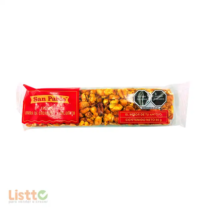 Kroncheta Cacahuate San Pablo 85 gr.