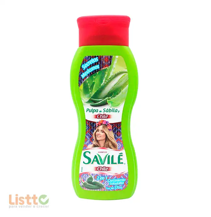 Shampoo Savilé Control Caída Crecimiento Saludable 370 ml.