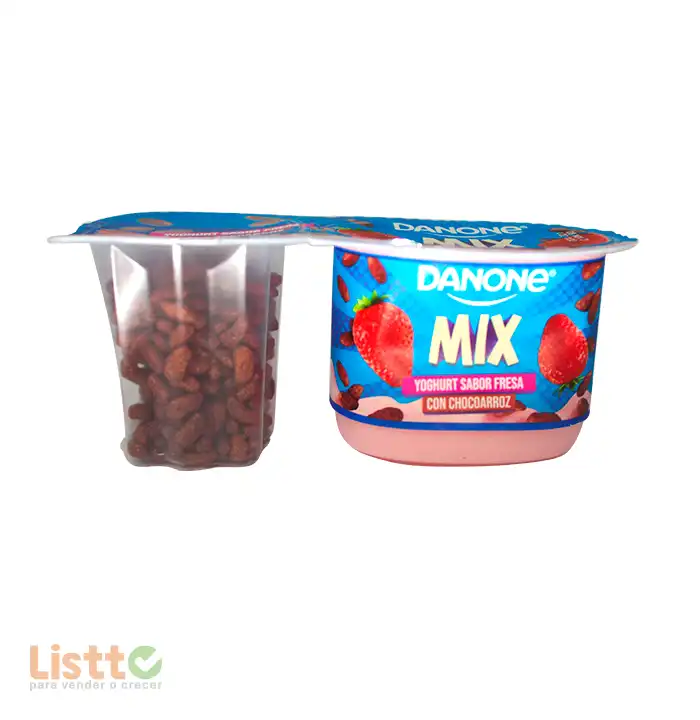Yoghurt Danone Fresa Choco Arroz 142 gr.