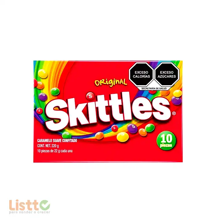 Caramelo Skittles Original 10/22 Gr.
