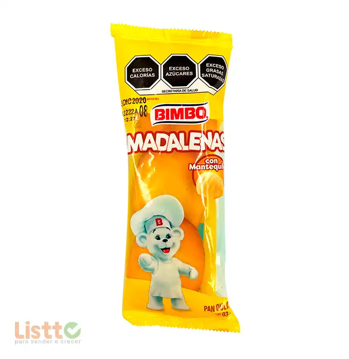 Madalenas Bimbo Mantequilla 93 gr.