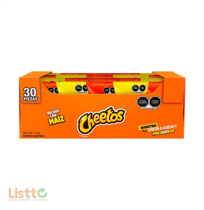 Sabritas Cheetos Pack 30 pz.