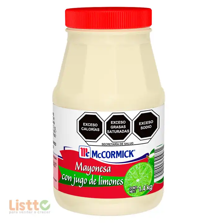 Mayonesa Mc Cormick con Limón 1.4 kg.