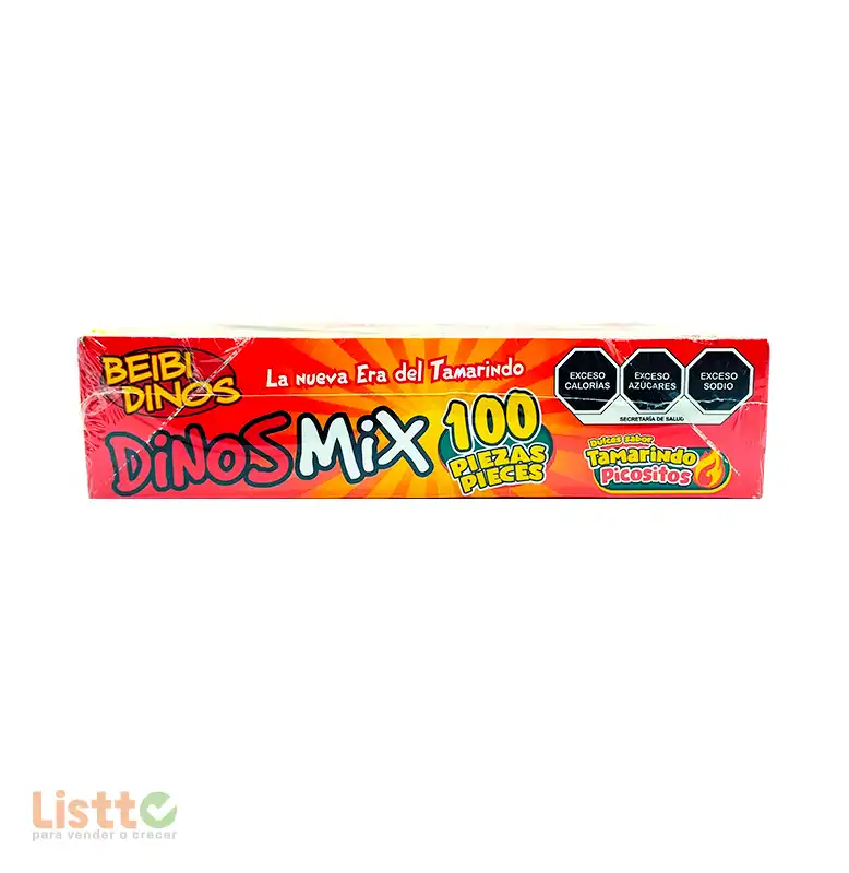 Dulce Beibi Dinos Dinosmix 100 pz.