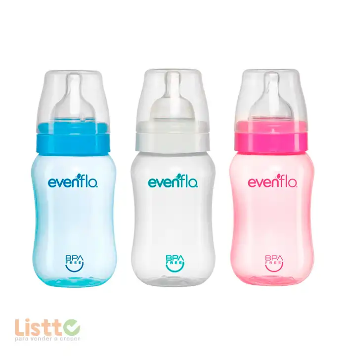 Biberón Evenflo Colores 8 Oz.