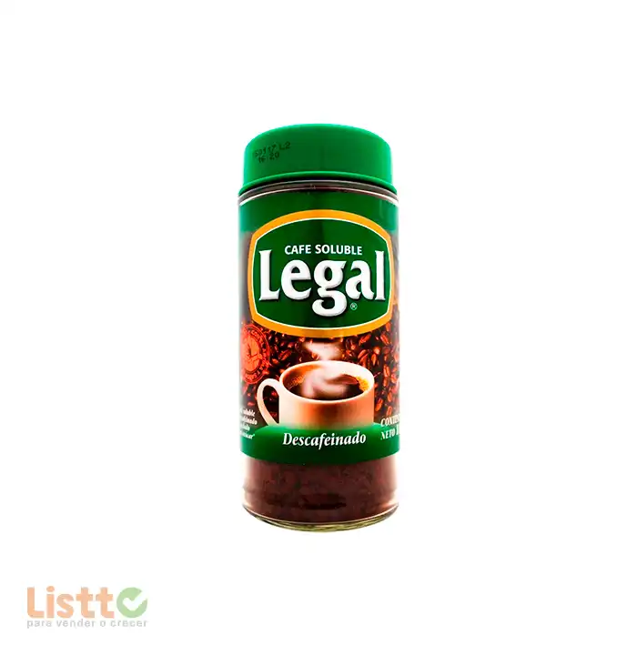 Café Legal DesCaféinado 180 gr.