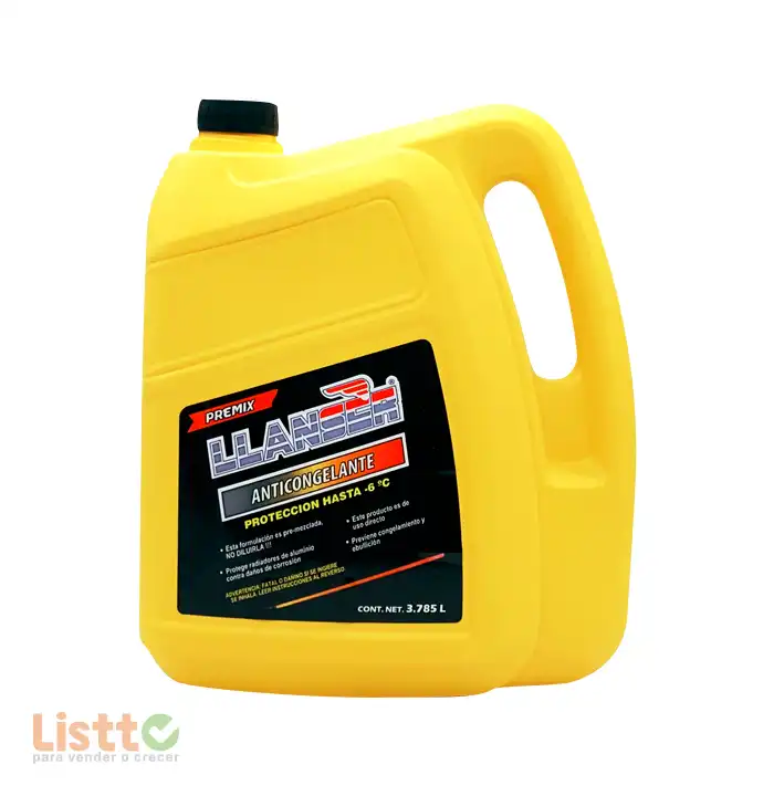 Anticongelante Premix Llanser 3.7 lt.