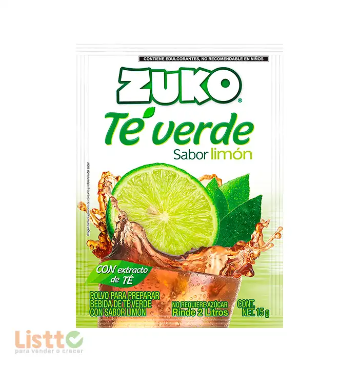 Te Zuko Verde Limón 15 gr.