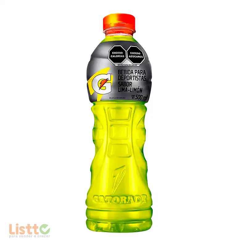 Bebida Gatorade Lima Limón 500 ml.