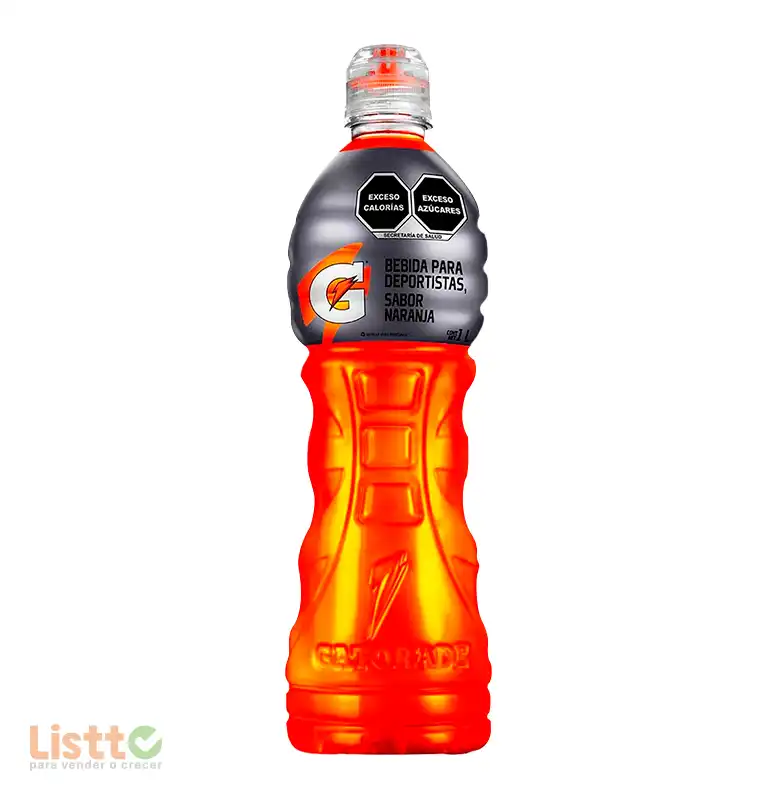 Bebida Gatorade Naranja 1 lt.