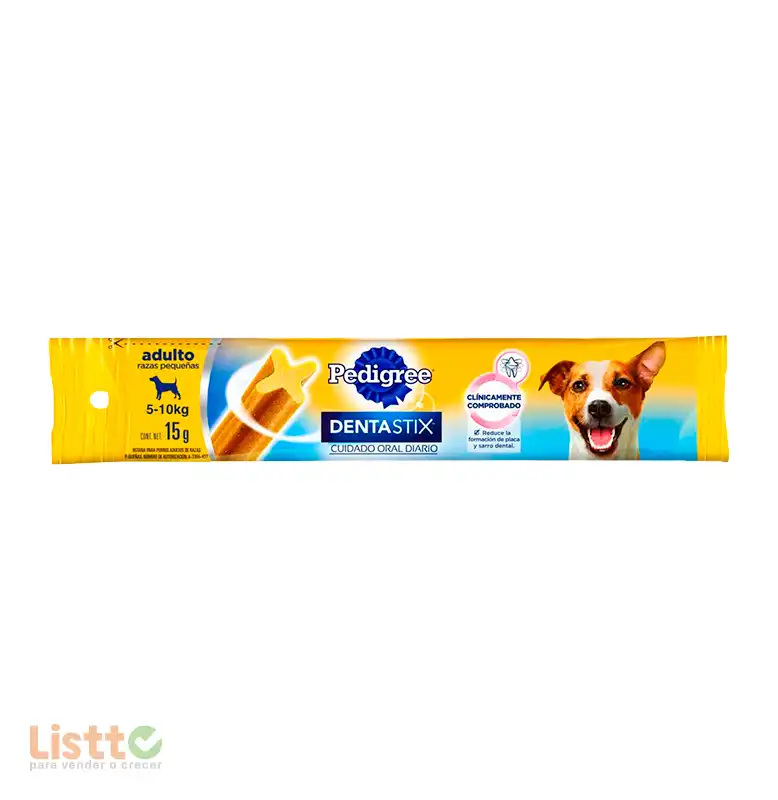 Alimento Pedigree Dentastix Razas Pequeñas 15 gr.