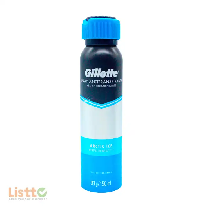Desodorante Gillette Arctic Ice Aerosol 150 ml.