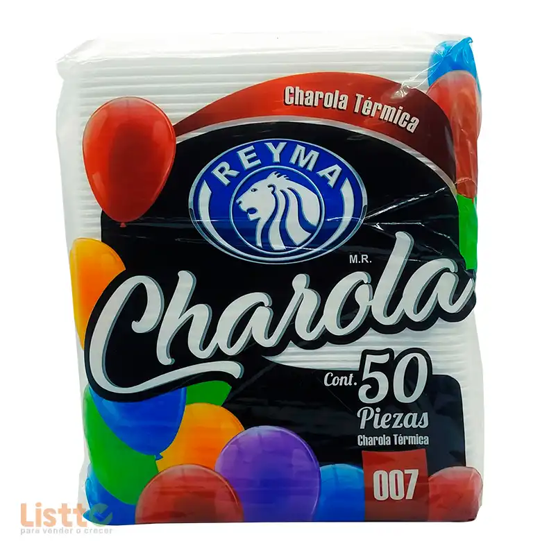 Charola Térmica Reyma Número 7 50 pz.