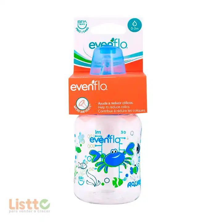 Biberón Evenflo Acuario 4 Oz.