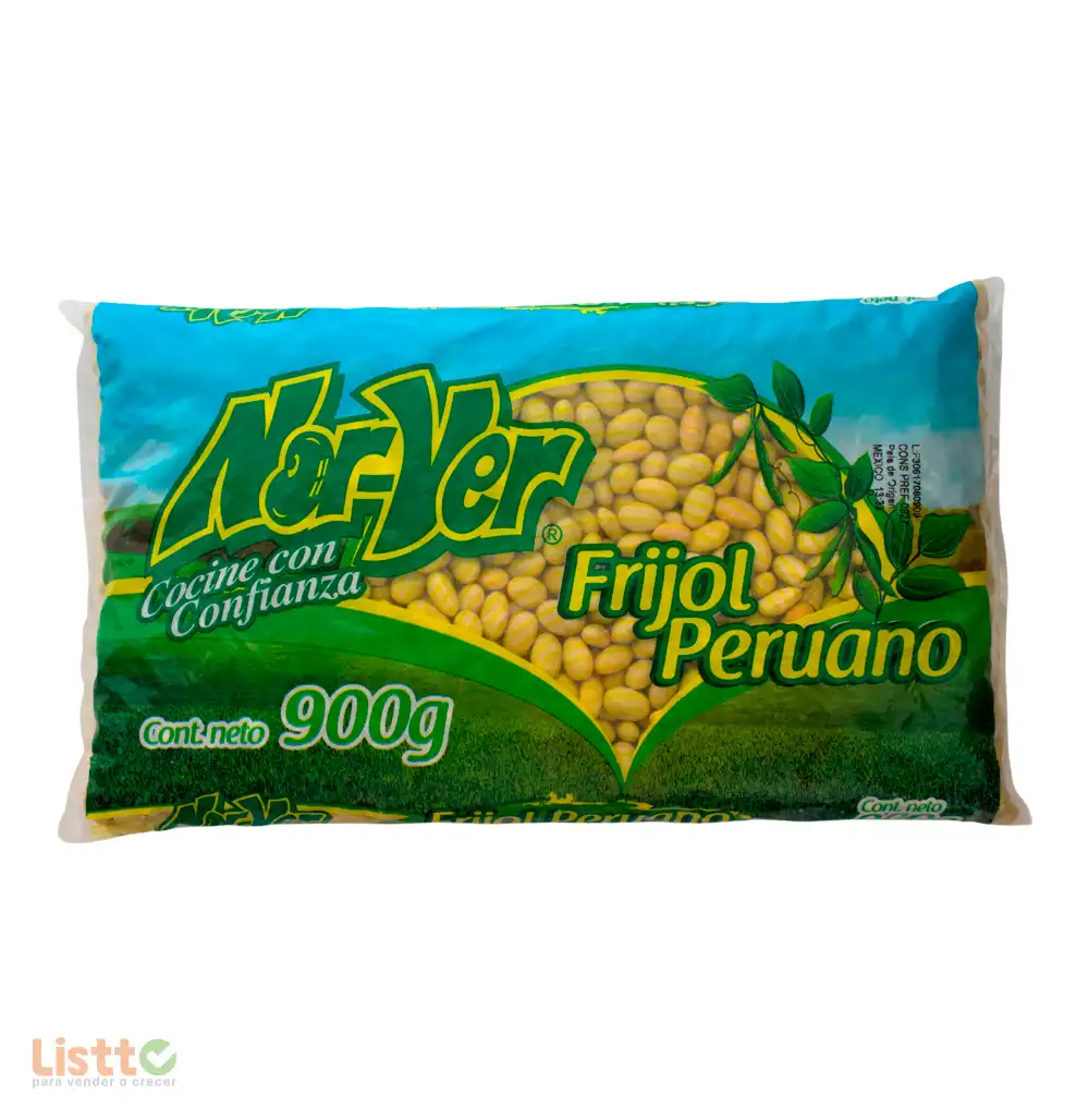 Frijol Peruano Nor Ver 900 gr.