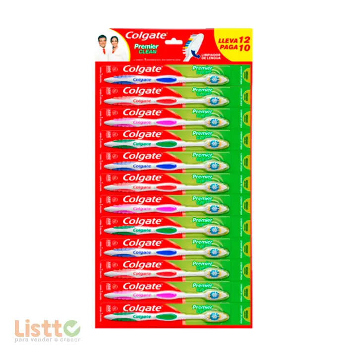 Cepillo Dental Colgate Premier 12 pz.