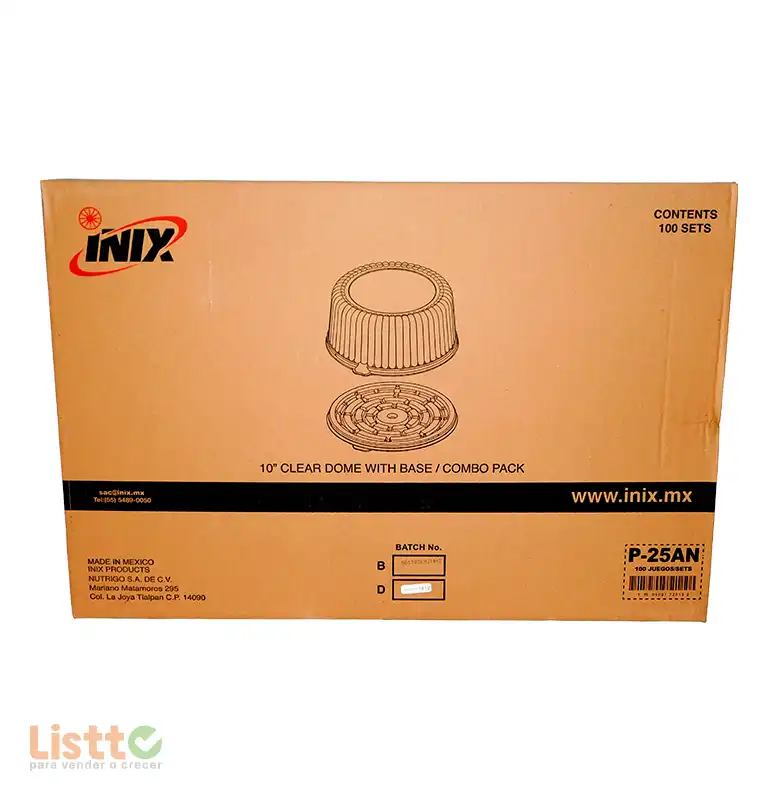 Domo para Pastel Inix 25 Cm P25an Pz.
