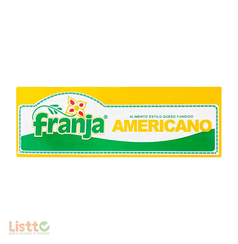 Queso Amarillo Americano La Franja kg.