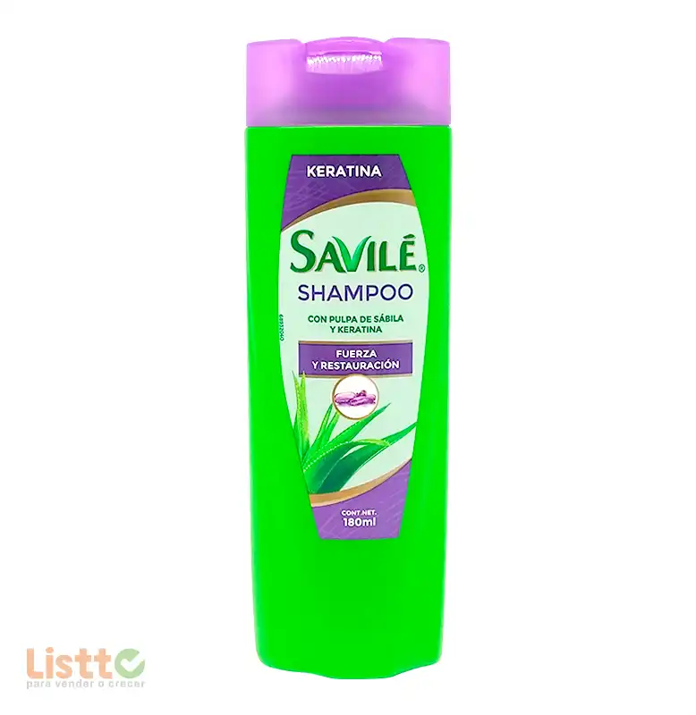Shampoo Savilé Keratina 180 ml.