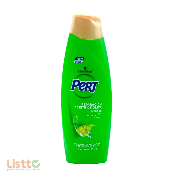 Shampoo Pert Aceite de Oliva 180 ml.