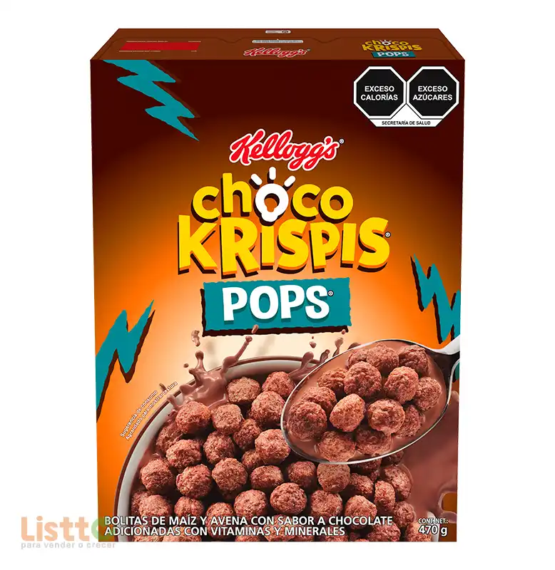 Cereal Kelloggs Choco Krispis Pops 470 gr.
