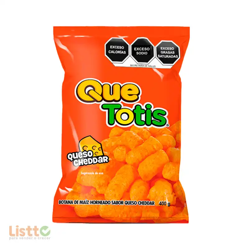 Frituras Totis Esponjadito con Queso 400 gr.