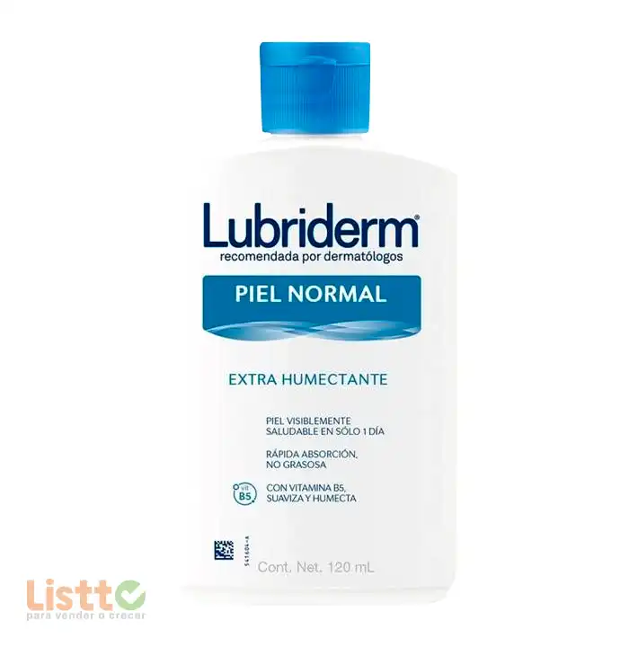 Crema Lubriderm Piel Normal 120 Ml.
