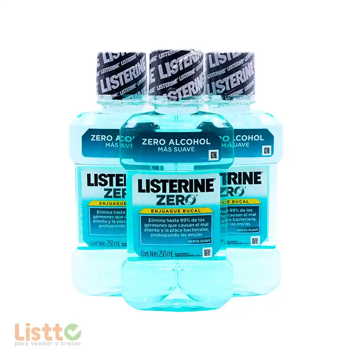 Enjuague Bucal Listerine Zero 250 ml.