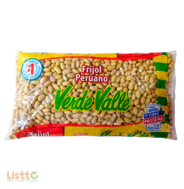 Frijol Peruano Verde Valle 1 Kg.