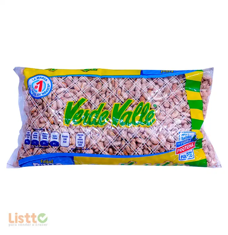 Frijol Pinto Verde Valle 1 Kg.