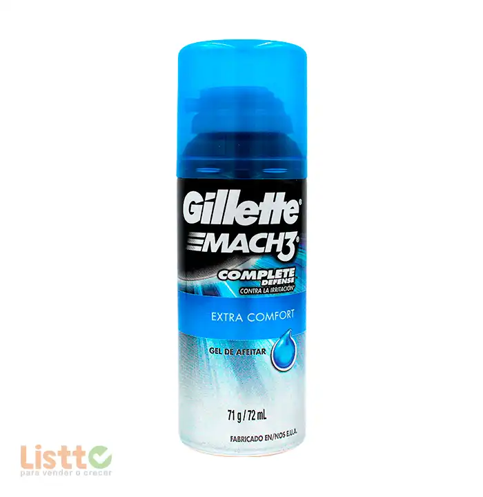 Gel para Afeitar Gillette Mach3 Extra Comfort 71 gr.
