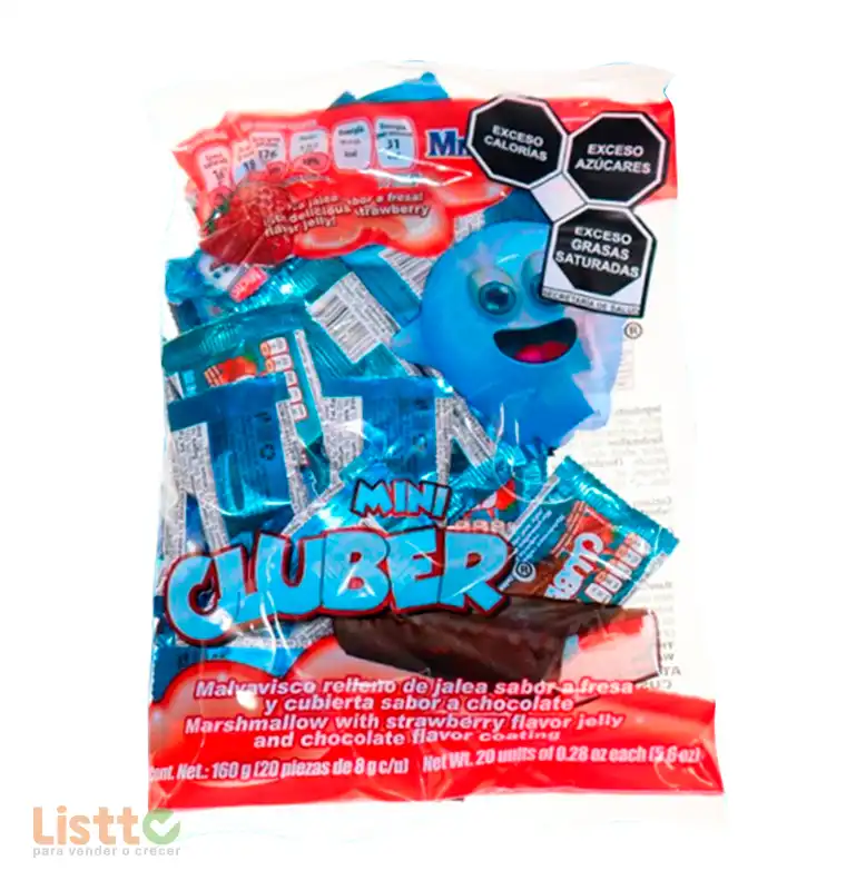 Dulce Michel Mini Cluber Fresa 20/8 gr.