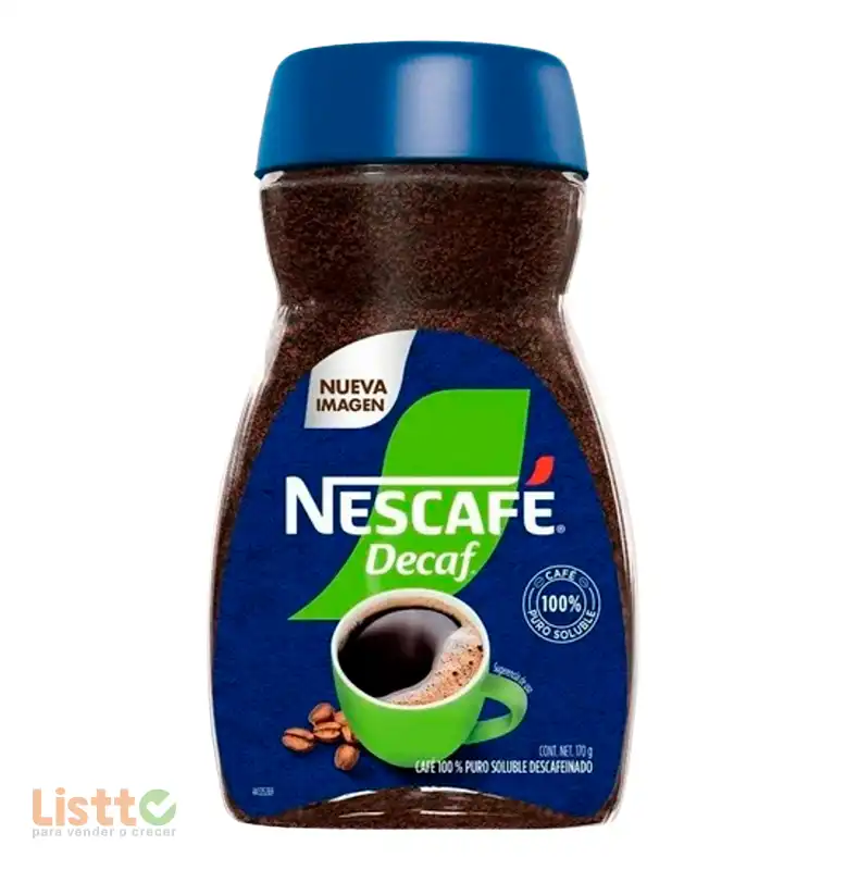 Café Nescafé Decaf 170 gr.