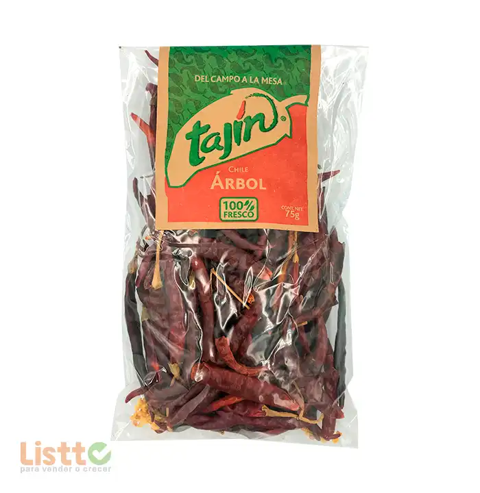 Especia Chile de árbol Tajín 75 gr.