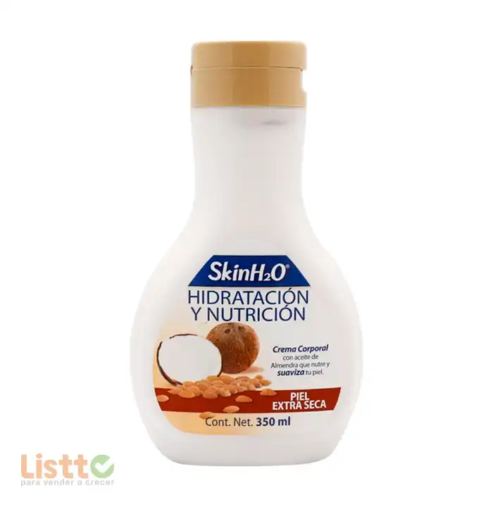 Crema Skin H2O Hidratación y Nutricion Extra Seca 350 ml.