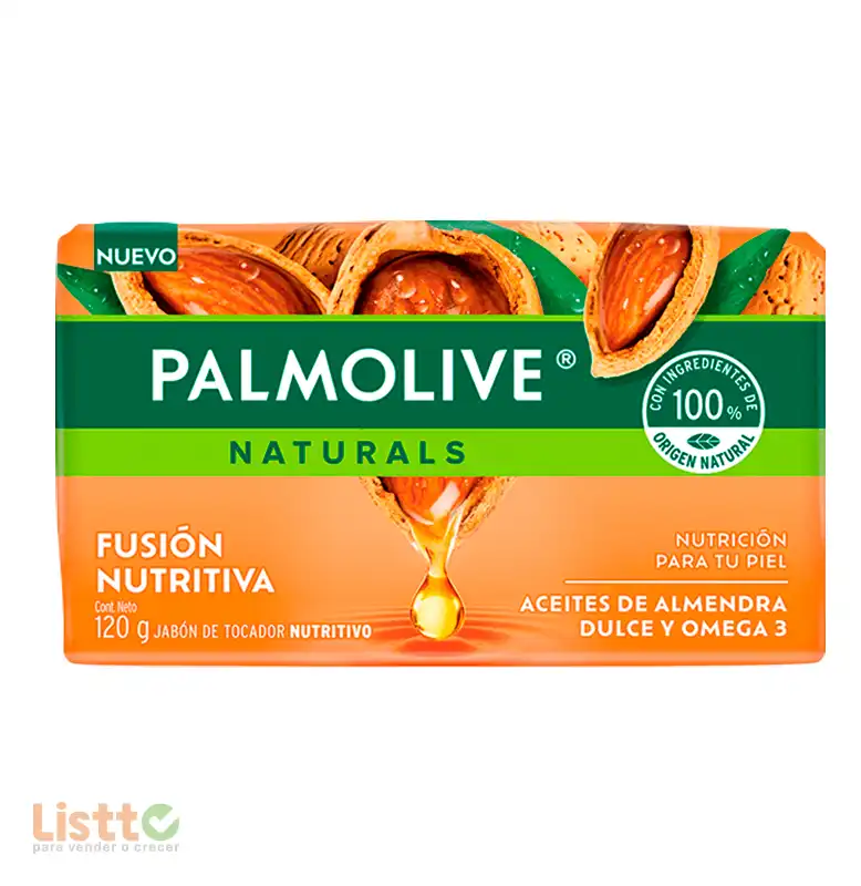 Jabón de Tocador Palmolive Naturals Almendra y Aceite de Omega 120 g