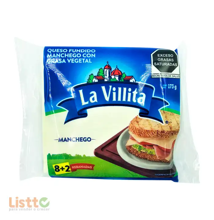 Queso Manchego La Villita 175 gr.