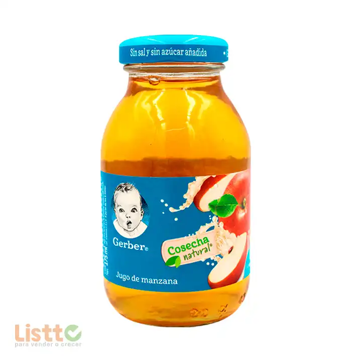 Gerber Jugo Manzana Splashers Etapa 2 175 ml.