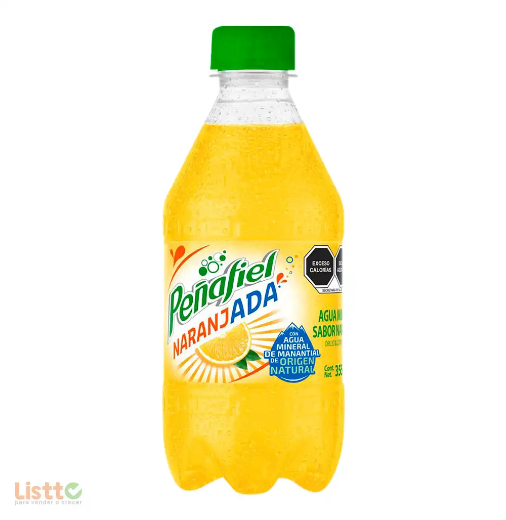 Refresco Peñafiel Naranjada Pet 355 ml.
