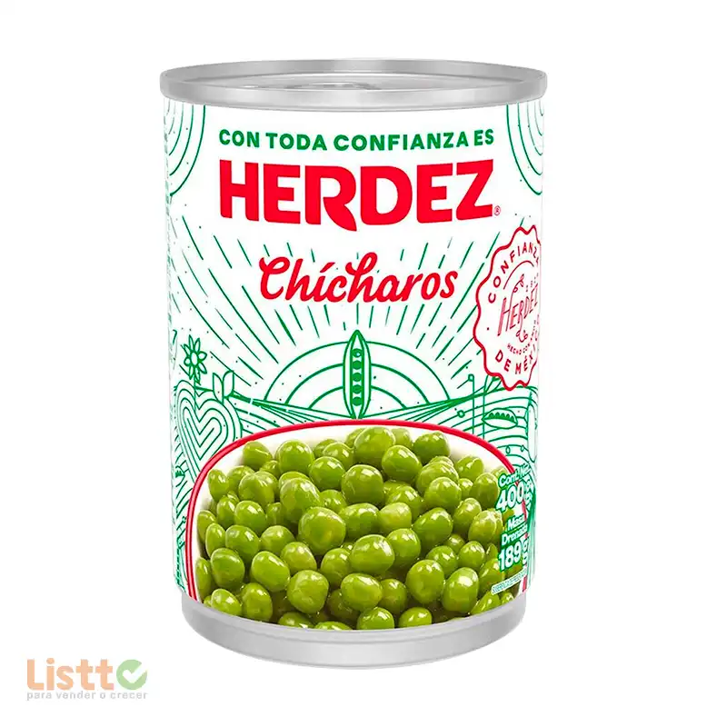 Chícharo Natural Herdez 400 gr.