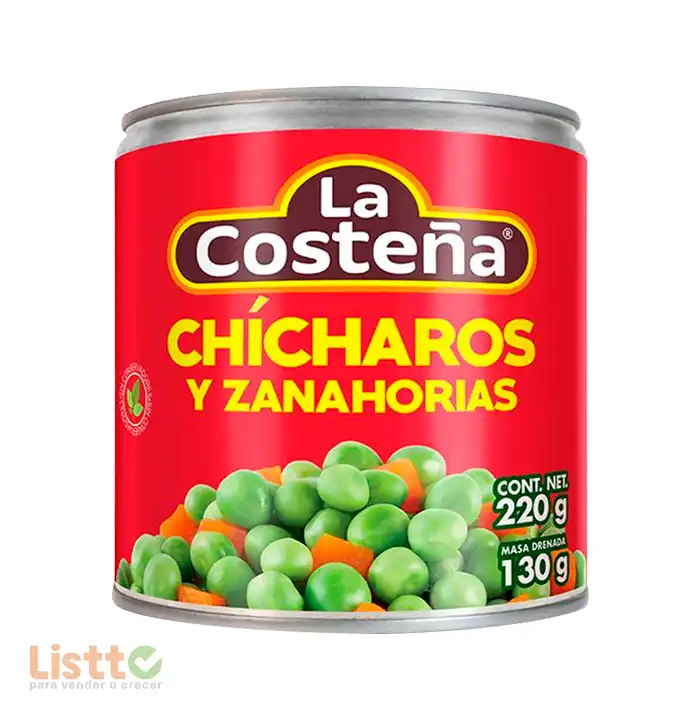 Chícharo con Zanahoria La Costeña 220 gr.