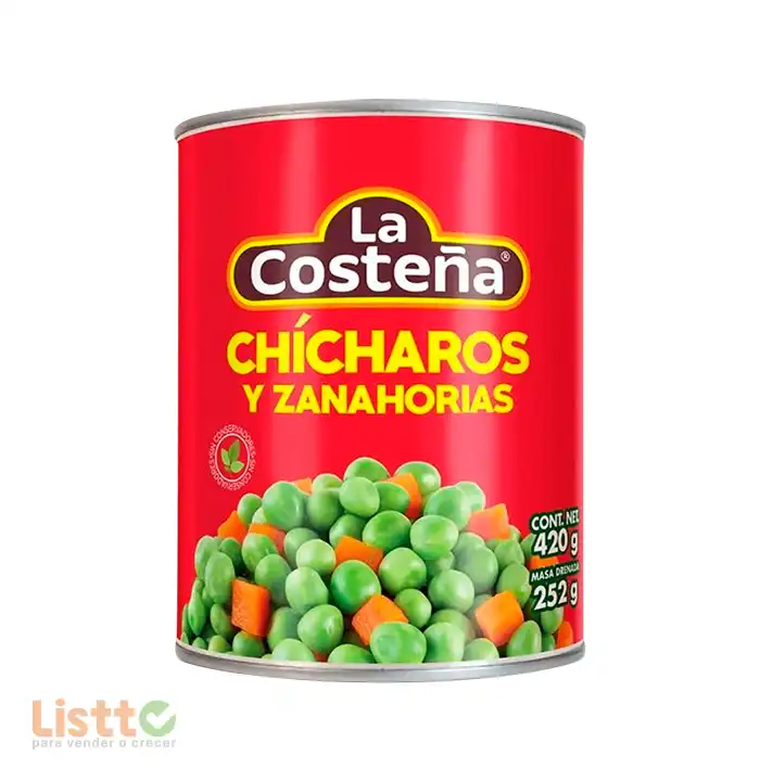 Chícharo con Zanahoria La Costeña 420 gr.