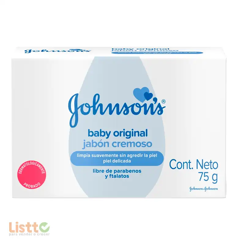 Jabón de Tocador Johnsons Baby 75 gr.