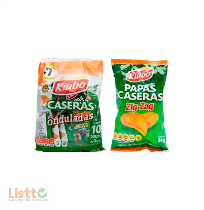 Botana Kiubo Queso Zigzag 10/34 gr.