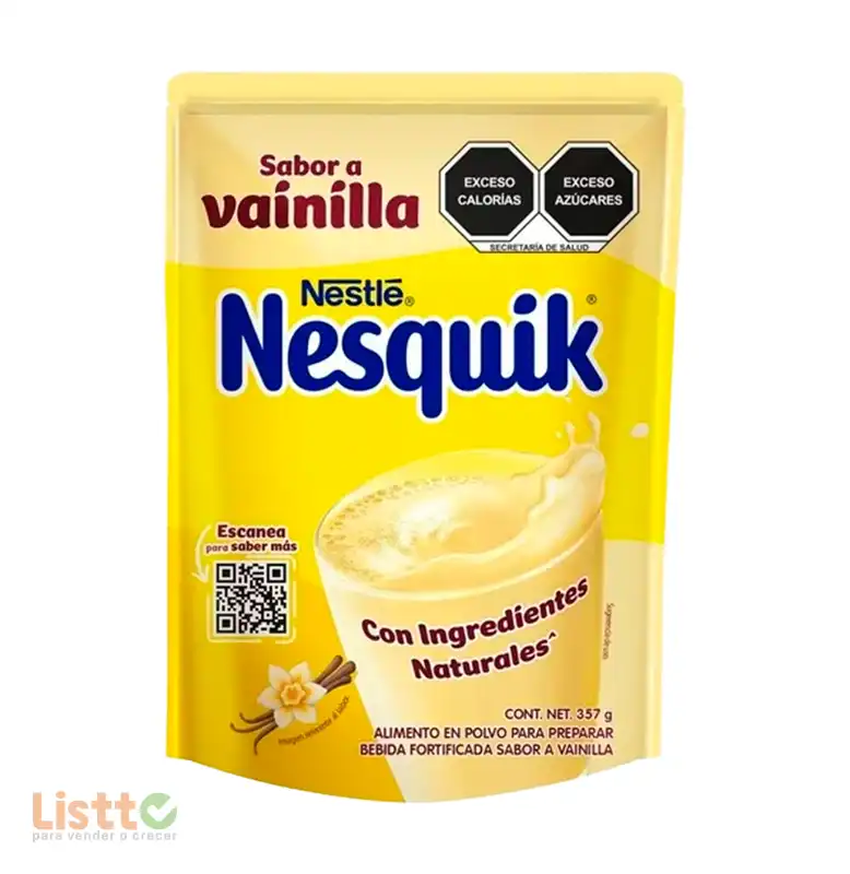Nesquik Vainilla Doy Pack 357 gr.