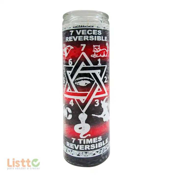 Veladora Mistica 7 Veces Reversible Pz.