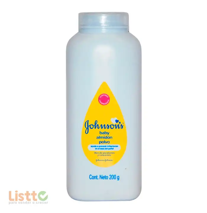 Talco para Bebe Johnsons Almidón 200 Gr.
